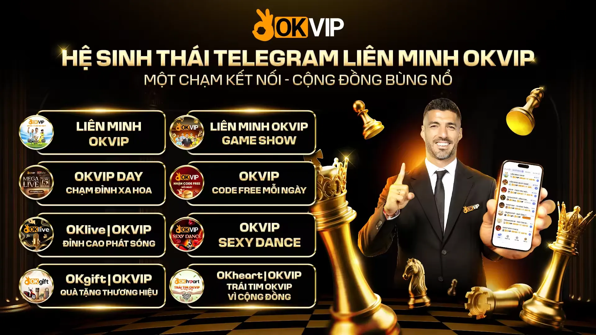 hệ sinh thái OKVIP